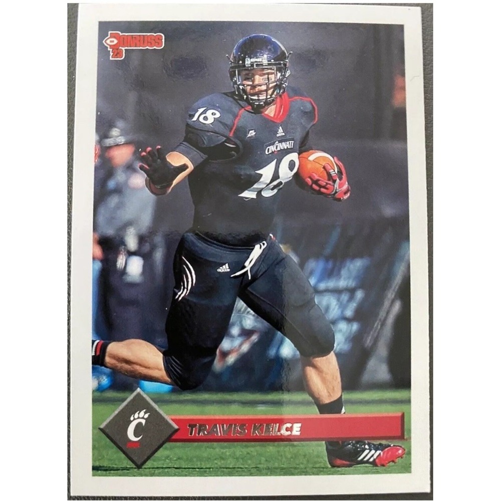 2023‎ Panini Chronicles Donruss Draft Picks Travis Kelce #15 Cincinnati Card!